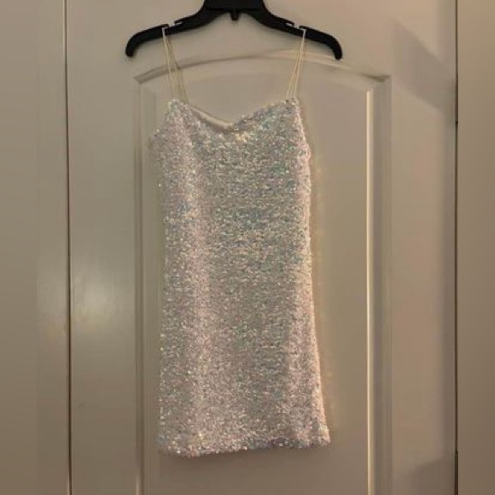 White Homecoming dress